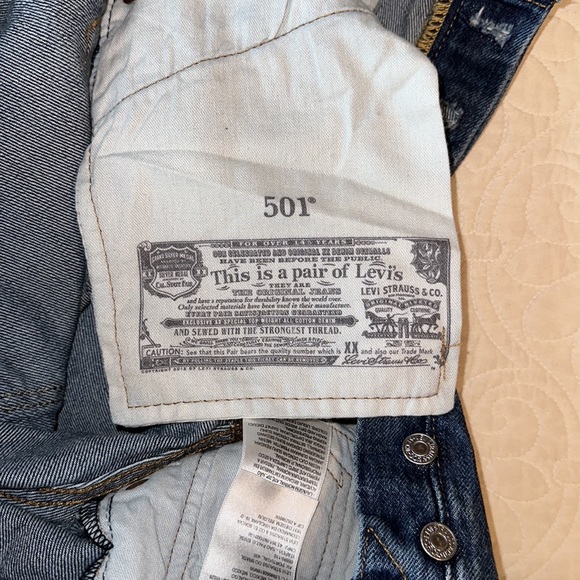 NEW Levi’s 501 Original men’s jeans - Picture 5 of 10